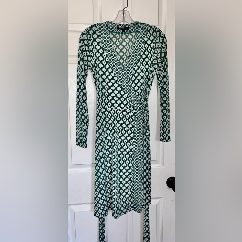 Banana Republic Long Sleeve Wrap Dress
